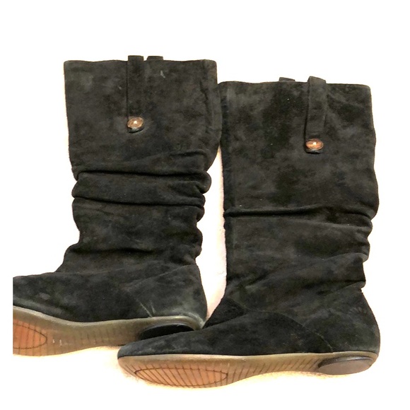Ugg suede black boots - Picture 1 of 2